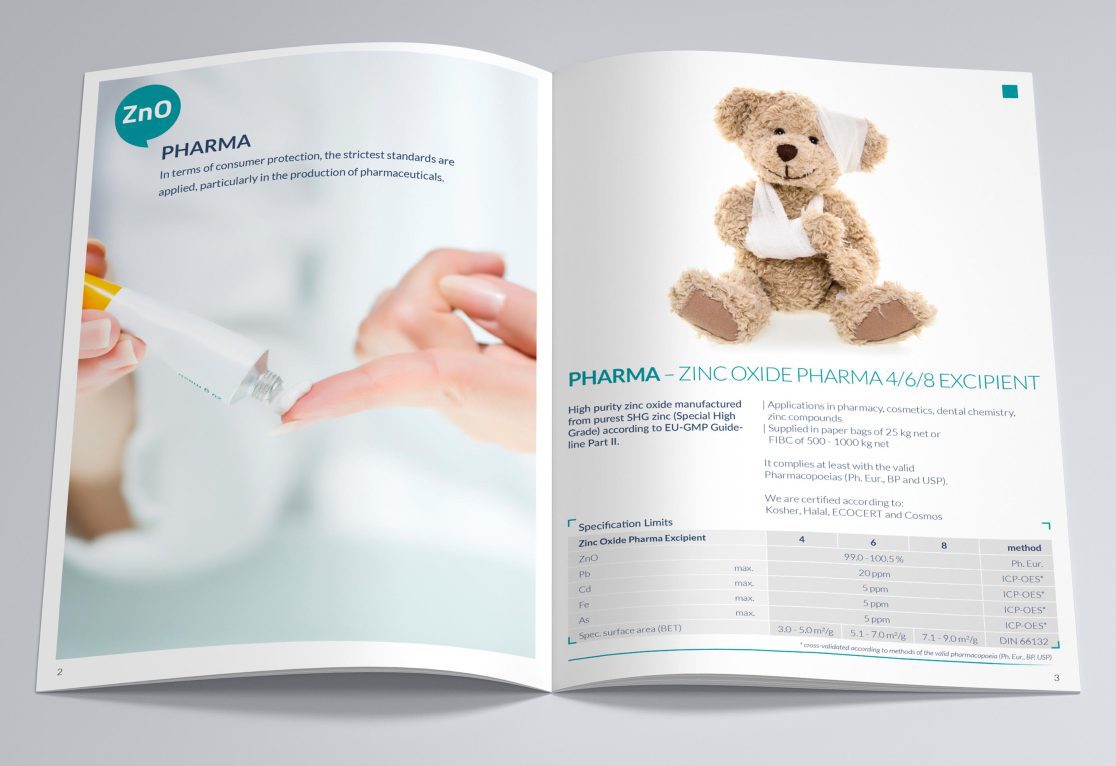 Broschüre Grillo Zinkoxid